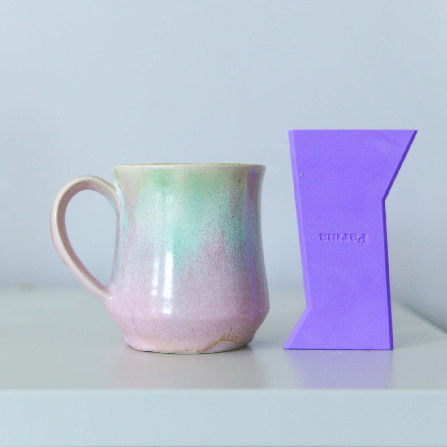 Angled Ribs in Parma Violet