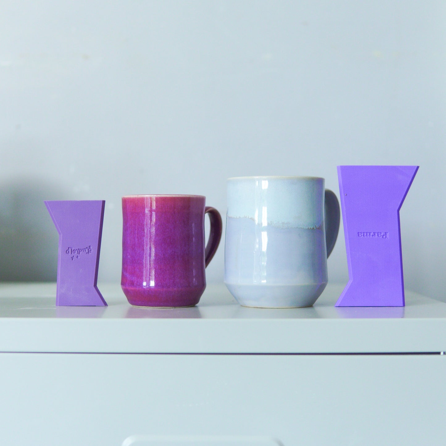 Angled Ribs in Parma Violet