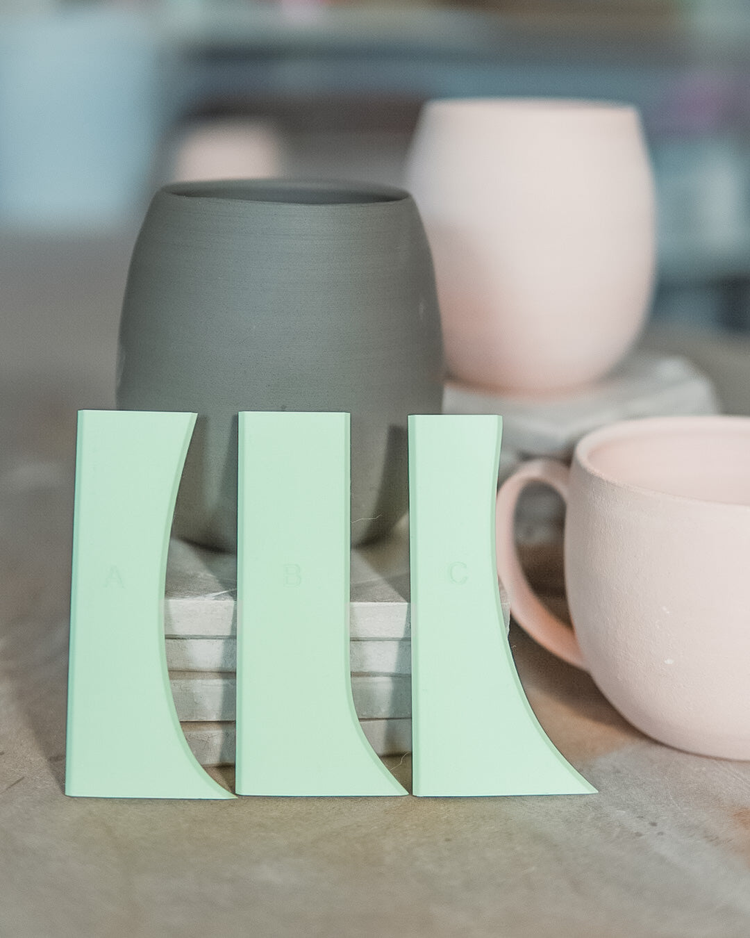 Curved Profile Ribs- Standard Size (set of 3)