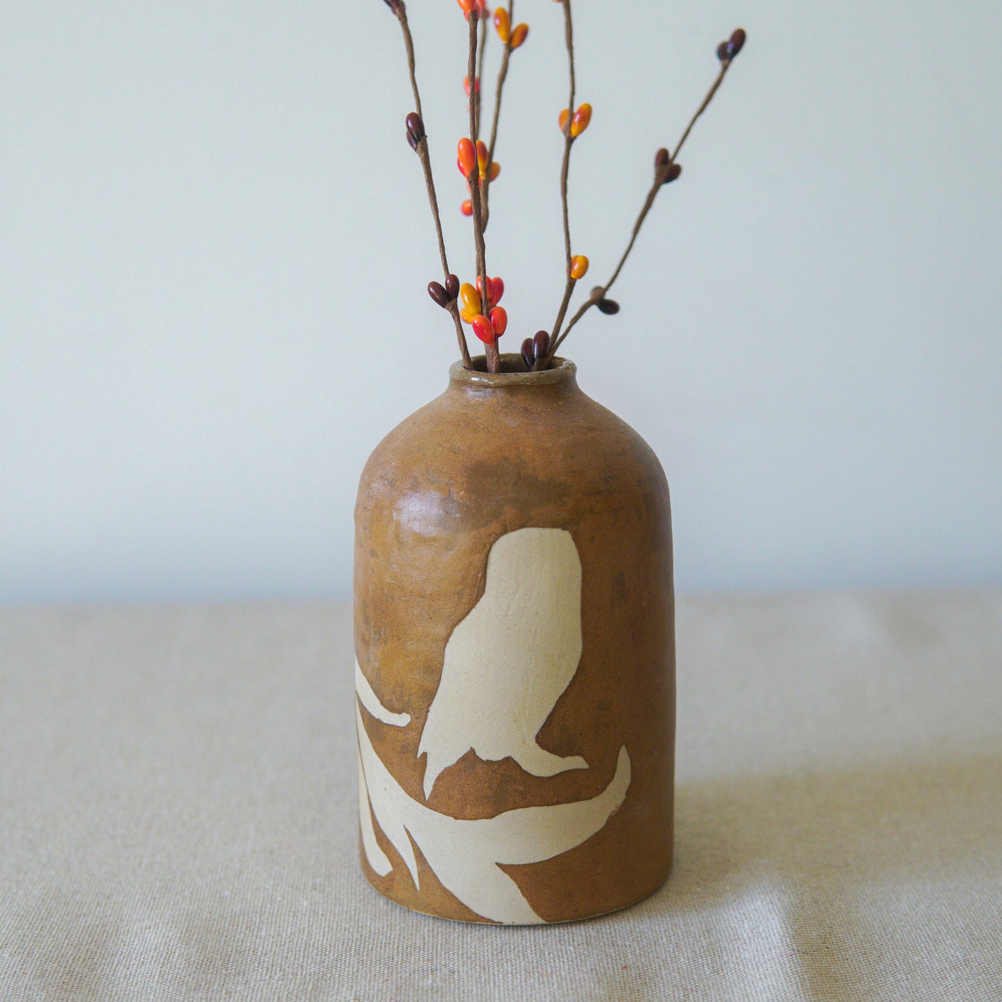 Owl Bud Vase