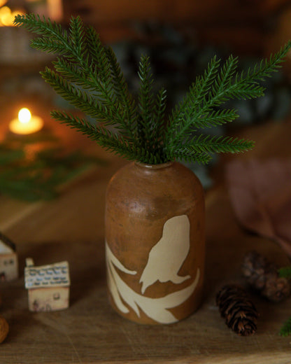 Owl Bud Vase